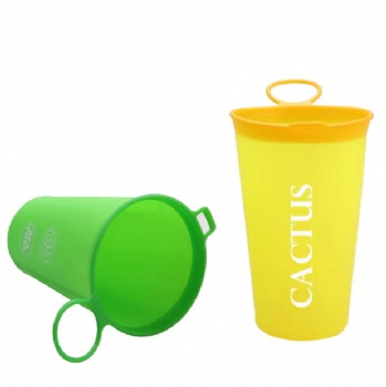 Best 200ml BPA-Free Plastic TPU Collapsible Running Cup 7oz Soft Drink Water Cup Custom Logo Low MOQ Tea Cups Saucers
