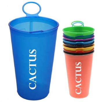 Best 200ml BPA-Free Plastic TPU Collapsible Running Cup 7oz Soft Drink Water Cup Custom Logo Low MOQ Tea Cups Saucers