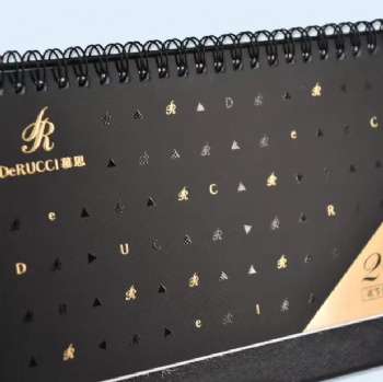 Printing Logo New Design Large Double Hardcover Calendars Desktop Cartoon Desk Calendar