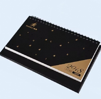 Printing Logo New Design Large Double Hardcover Calendars Desktop Cartoon Desk Calendar