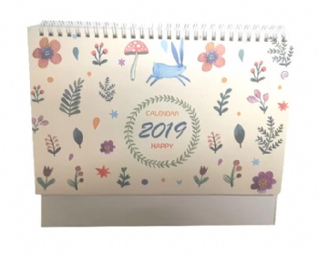 Printing Logo New Design Large Double Hardcover Calendars Desktop Cartoon Desk Calendar