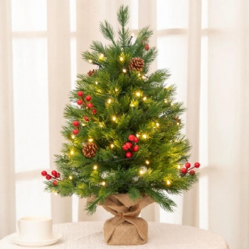 2025 New Cross-border Hot Sale Mini Christmas Tree 50cm 60cm Small Desktop Christmas Tree