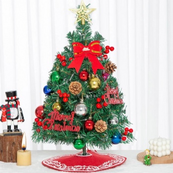 2025 New Cross-border Hot Sale Mini Christmas Tree 50cm 60cm Small Desktop Christmas Tree