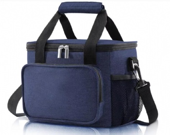 Wholesale Portable Cooler Bag 600d Oxford Cloth for Camping Drinks Food Travel Barbecue Made of Durable Polyester(10L)