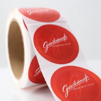 Custom Printed Packaging Adhesive Sticker Printing Roll Label Art Paper Stickers