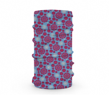 3D Printed Outdoor Sun Protection Neck Gaiter Funny Seamless Bandana Scarf in Polyester for Parties