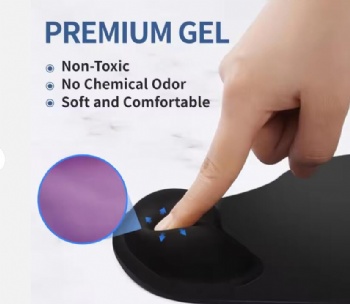 Wholesale Custom Mouse Pad With Wrist Rest Keyboard and Mouse Pad With Gel Wrist Support 3d Office Mouse Pad Custom logo