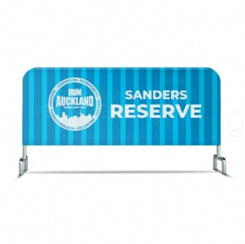 Hot selling Outdoor Custom Barrier Barricade Banners Covers