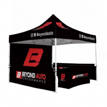 Custom Printed Pop up Aluminum Exhibition Tent OEM Wholesale Easy Fold Trade Show Canopy for Marketing and Promotion