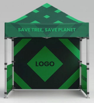 Custom Printed Pop up Aluminum Exhibition Tent OEM Wholesale Easy Fold Trade Show Canopy for Marketing and Promotion