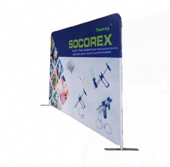 Customizable Fast Folding Show Advertising Rack Signature Wall Background Wall Activity Cloth Fast Curtain Trade Show Equipment