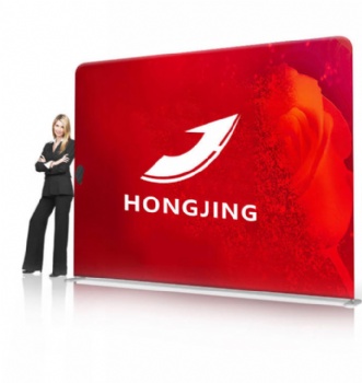Customizable Fast Folding Show Advertising Rack Signature Wall Background Wall Activity Cloth Fast Curtain Trade Show Equipment