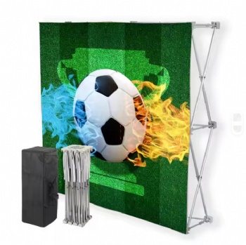 Iron Drawing Net Display Accessory Foldable Exhibition Rack for Sign-in Wall for Annual Meeting Background Wall Spray