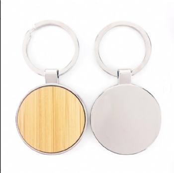 Wholesale Key Chains Wooden Engravable Blanks Personalized Laser Wooden Blank Keychains Wood Key Chain