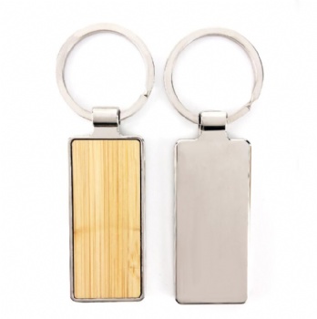 Wholesale Key Chains Wooden Engravable Blanks Personalized Laser Wooden Blank Keychains Wood Key Chain