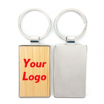Wholesale Key Chains Wooden Engravable Blanks Personalized Laser Wooden Blank Keychains Wood Key Chain