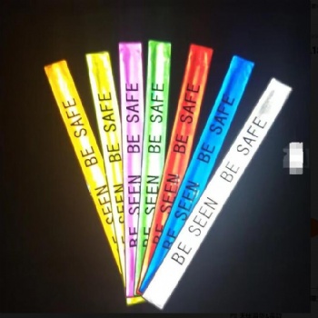 EN71 6P CE Reflective Slap Bracelet / Bracelet/reflective Band