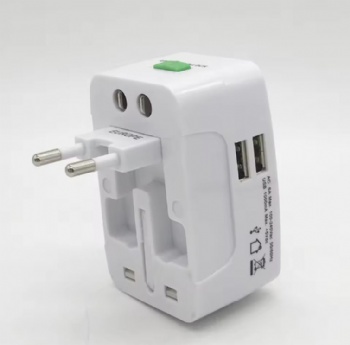 Best Selling Universal Travel Power Adapter Global International UK EU US AU Plug for Mobile Phones Laptops Camera Usage AC Port