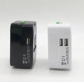 Best Selling Universal Travel Power Adapter Global International UK EU US AU Plug for Mobile Phones Laptops Camera Usage AC Port