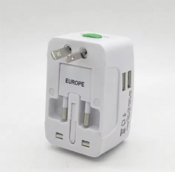 Best Selling Universal Travel Power Adapter Global International UK EU US AU Plug for Mobile Phones Laptops Camera Usage AC Port