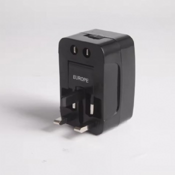 Best Selling Universal Travel Power Adapter Global International UK EU US AU Plug for Mobile Phones Laptops Camera Usage AC Port