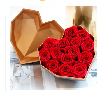 Wholesale Preserved Flowers for Christmas Forever Roses Preserved Flower Forever Long Life Eternal Preserved Rose Box