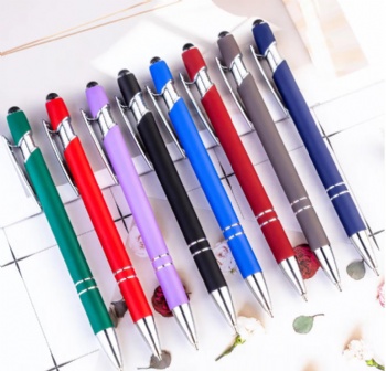 Personalized With Logo Print Ball Point Pen Advertising Cheapest Promotional Pen Gift Custom Plastic Metal Custom Ballpoint Pen