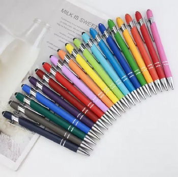 Personalized With Logo Print Ball Point Pen Advertising Cheapest Promotional Pen Gift Custom Plastic Metal Custom Ballpoint Pen