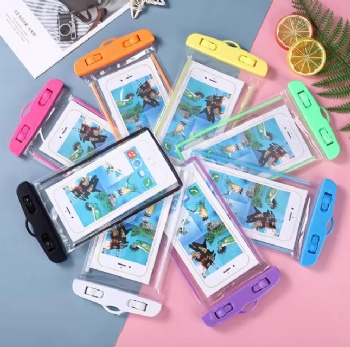 Low MOQ Free Sample PVC Waterproof Plastic Bag for Packaging Call Phone Bag