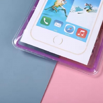 Low MOQ Free Sample PVC Waterproof Plastic Bag for Packaging Call Phone Bag