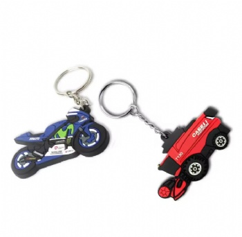 Wholesale Custom Soft Pvc Keychain Hot Sale Custom 3d Soft Rubber Keychain Cartoon Image