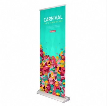 HD Digital Printing Waterproof Standing Polyester Screen Roll up Banner,roll up Flex Banner Stand,banner Roll Ups
