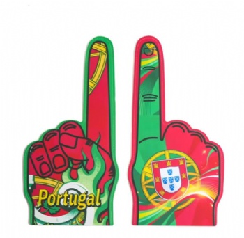 Promotion New Design EVA Foam Hand Custom Logo Popular Cheering Foam Finger
